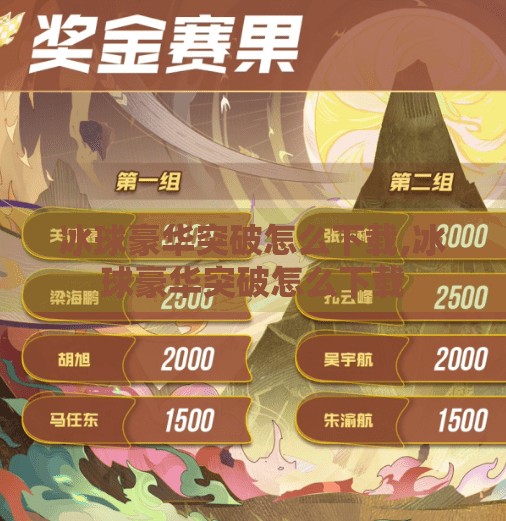 冰球豪华突破怎么下载,冰球豪华突破怎么下载
