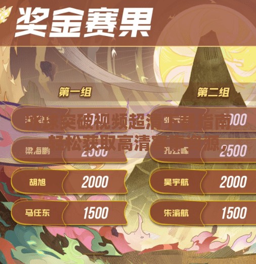 冰球突破视频超清下载指南，轻松获取高清赛事资源，畅享沉浸式观赛体验,冰球突破视频超清下载