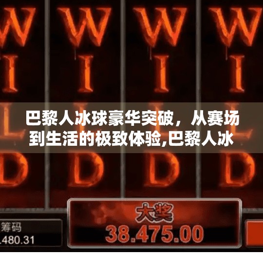 巴黎人冰球豪华突破，从赛场到生活的极致体验,巴黎人冰球豪华突破