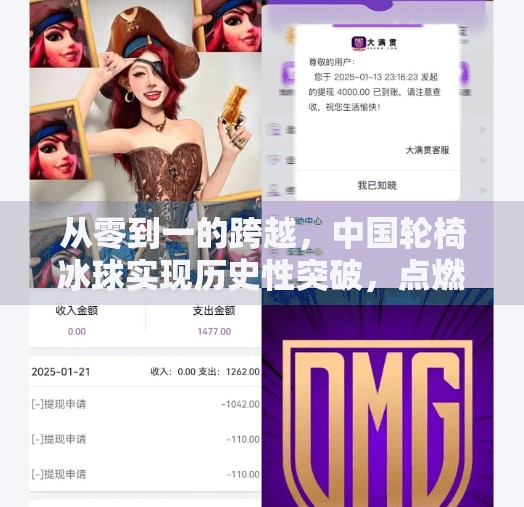 从零到一的跨越，中国轮椅冰球实现历史性突破，点燃残奥梦想之光,中国轮椅冰球实现零突破