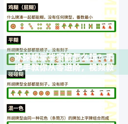 冰球版豪华突破怎么玩？手把手教你从零进阶，视频教学全解析！冰球版豪华突破怎么玩视频
