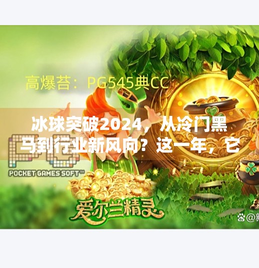 冰球突破2024，从冷门黑马到行业新风向？这一年，它到底发生了什么？冰球突破今年会怎么样
