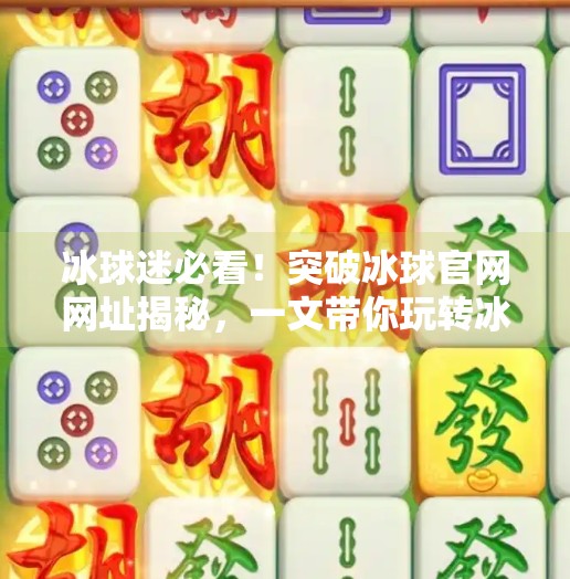 冰球迷必看！突破冰球官网网址揭秘，一文带你玩转冰球世界！突破冰球官网网址是什么