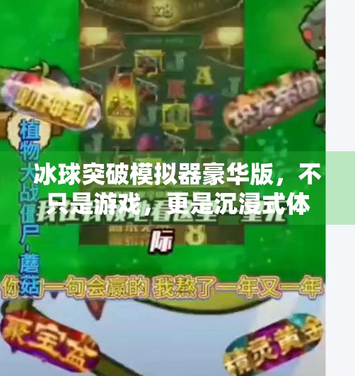 冰球突破模拟器豪华版，不只是游戏，更是沉浸式体育竞技新体验！冰球突破模拟器豪华版