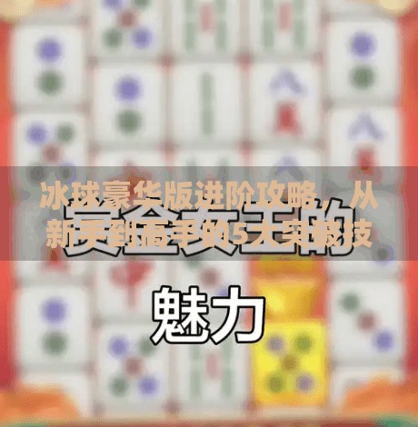冰球豪华版进阶攻略，从新手到高手的5大突破技巧，让你秒变赛场焦点！突破冰球豪华版技巧攻略