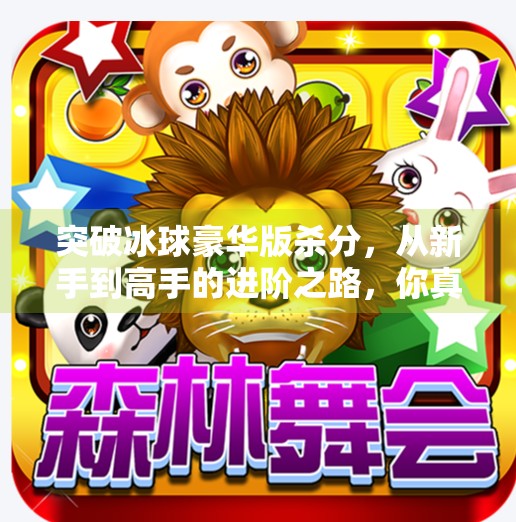 突破冰球豪华版杀分，从新手到高手的进阶之路，你真的准备好了吗？突破冰球豪华版杀分