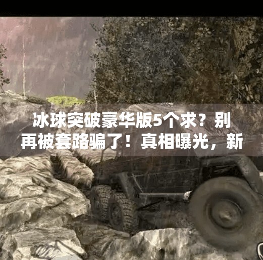 冰球突破豪华版5个求？别再被套路骗了！真相曝光，新手必看！冰球突破豪华版5个求