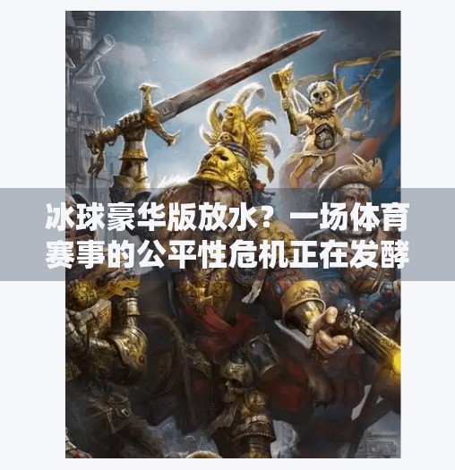 冰球豪华版放水？一场体育赛事的公平性危机正在发酵！最新突破冰球豪华版放水