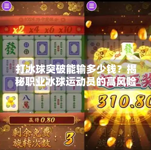 打冰球突破能输多少钱？揭秘职业冰球运动员的高风险人生,打冰球突破能输多少钱