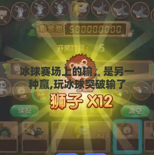 冰球赛场上的输,是另一种赢,玩冰球突破输了 冰球赛场上的输,是另一种赢,玩冰球突破输了