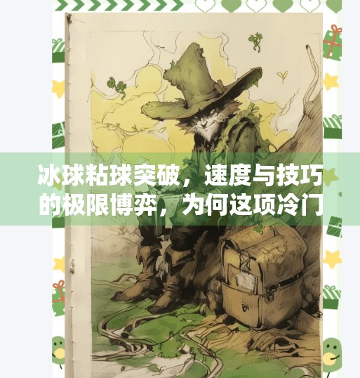 冰球粘球突破,速度与技巧的极限博弈,为何这项冷门运动正悄然走红?冰球粘球突破
