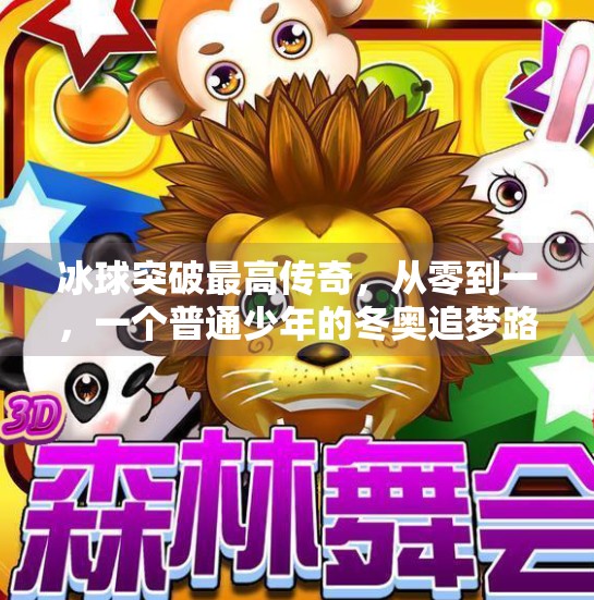 冰球突破最高传奇，从零到一，一个普通少年的冬奥追梦路,冰球突破最高传奇